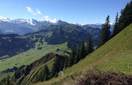Blick vom Stanserhorn Richtung Obwalden